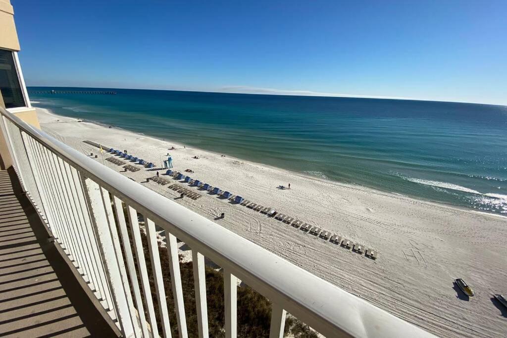 Happy Ours 2200 Sq Ft Corner Beachfront Sleeps 12 Panama City Beach Kültér fotó