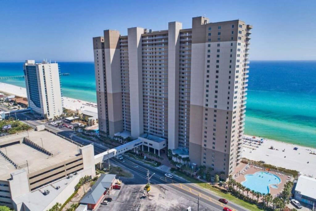 Happy Ours 2200 Sq Ft Corner Beachfront Sleeps 12 Panama City Beach Kültér fotó
