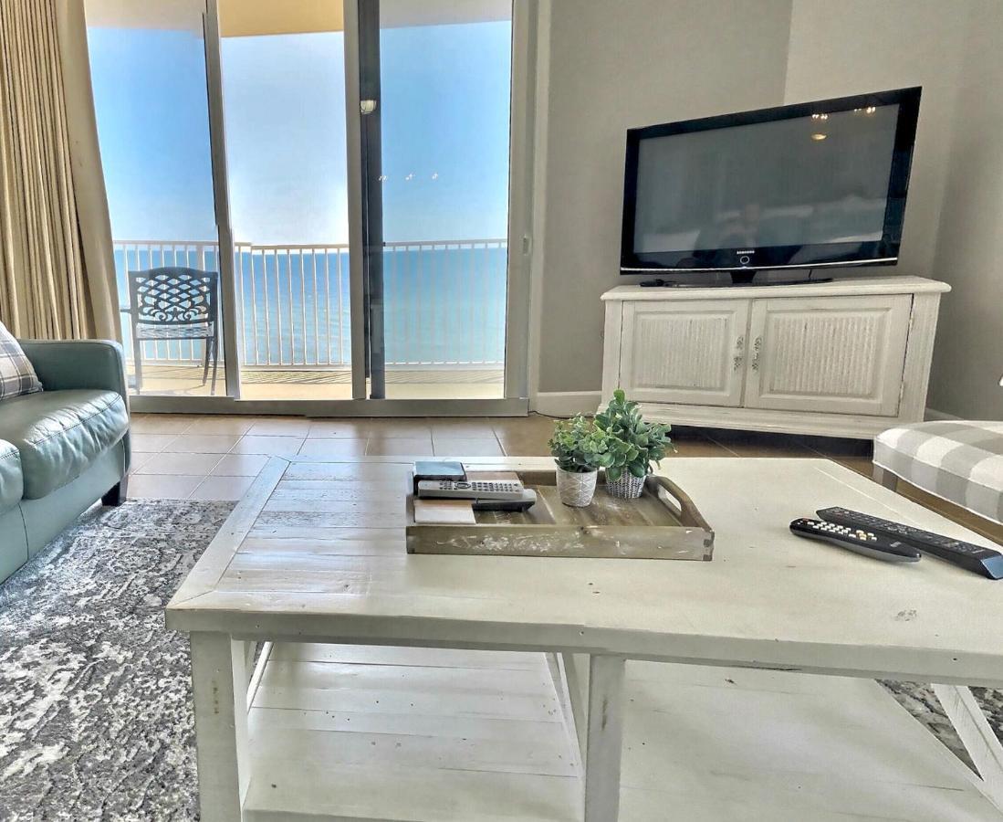 Happy Ours 2200 Sq Ft Corner Beachfront Sleeps 12 Panama City Beach Kültér fotó