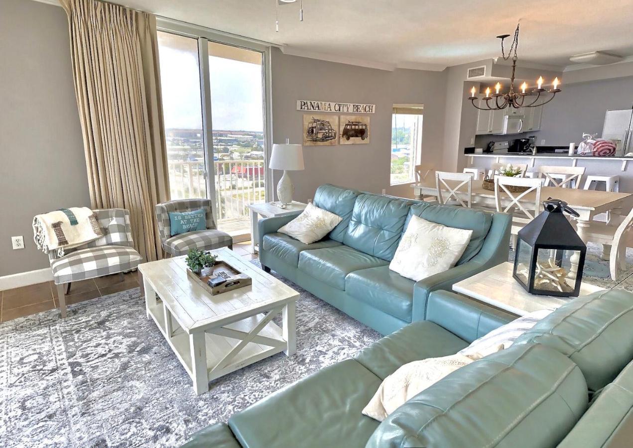 Happy Ours 2200 Sq Ft Corner Beachfront Sleeps 12 Panama City Beach Kültér fotó