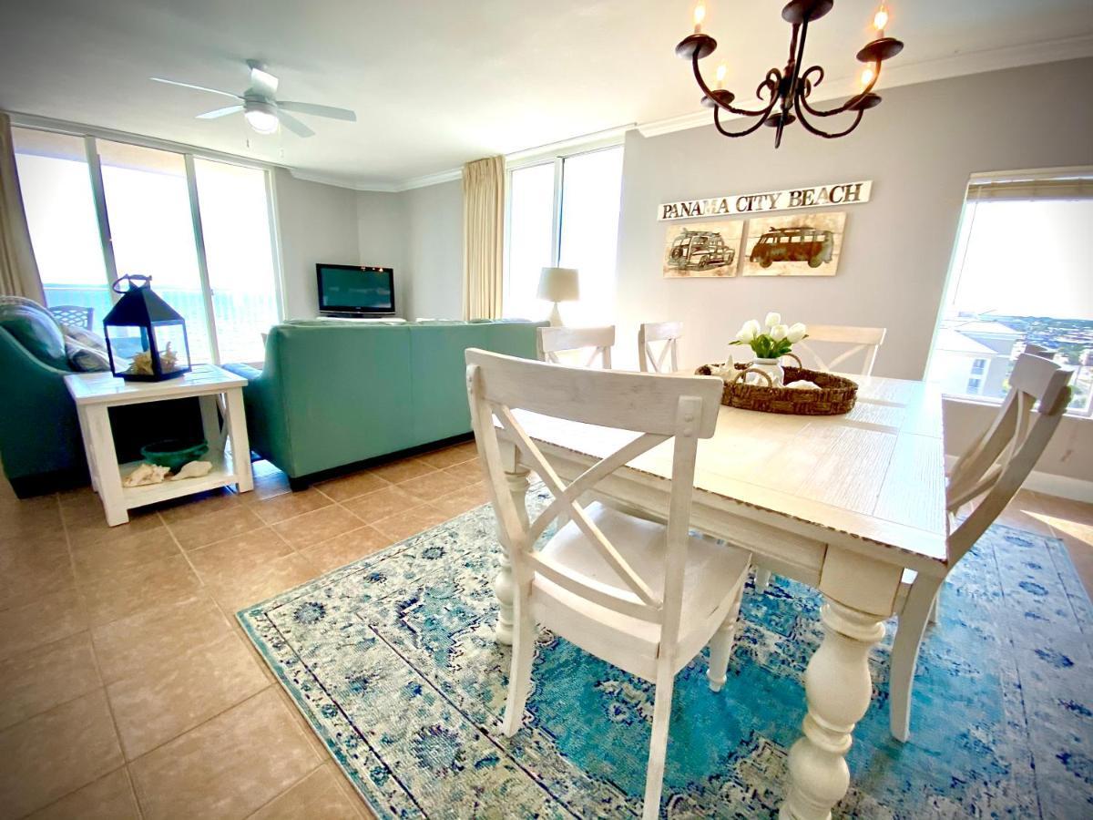 Happy Ours 2200 Sq Ft Corner Beachfront Sleeps 12 Panama City Beach Kültér fotó