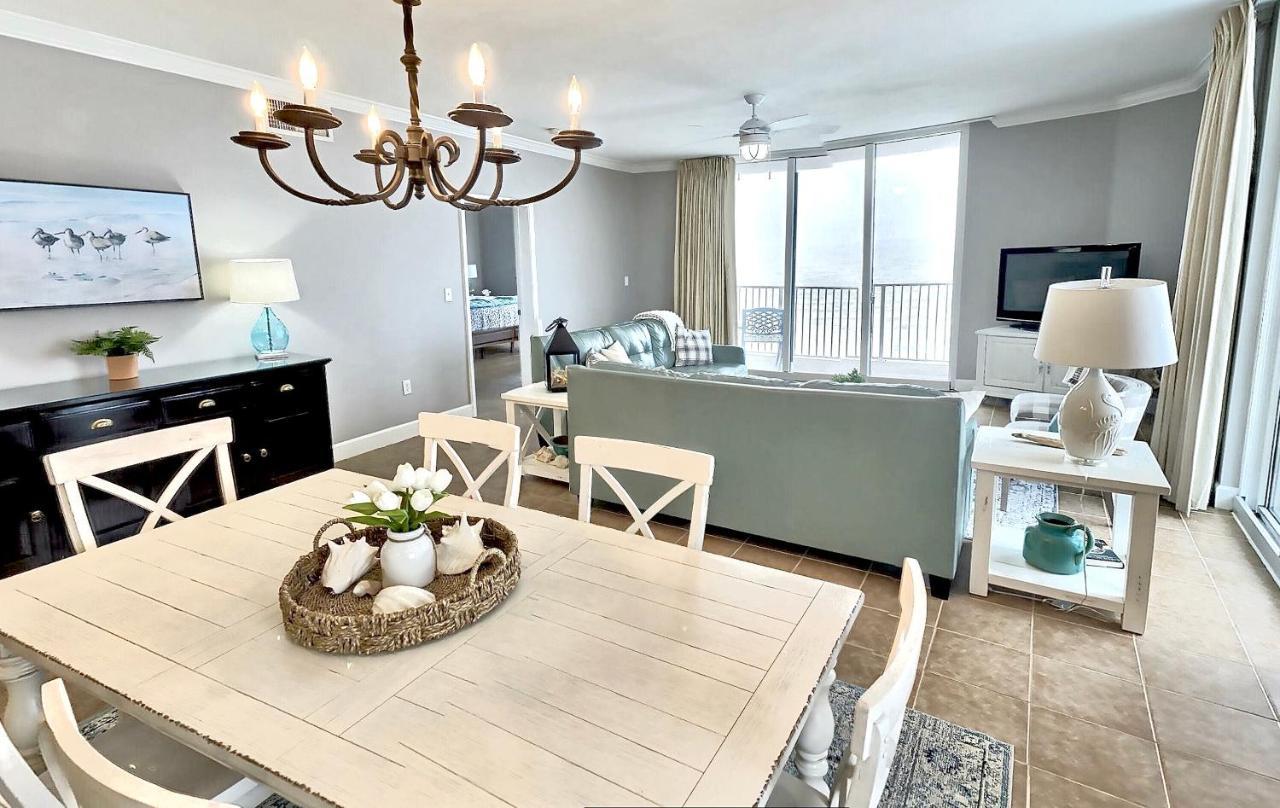 Happy Ours 2200 Sq Ft Corner Beachfront Sleeps 12 Panama City Beach Kültér fotó