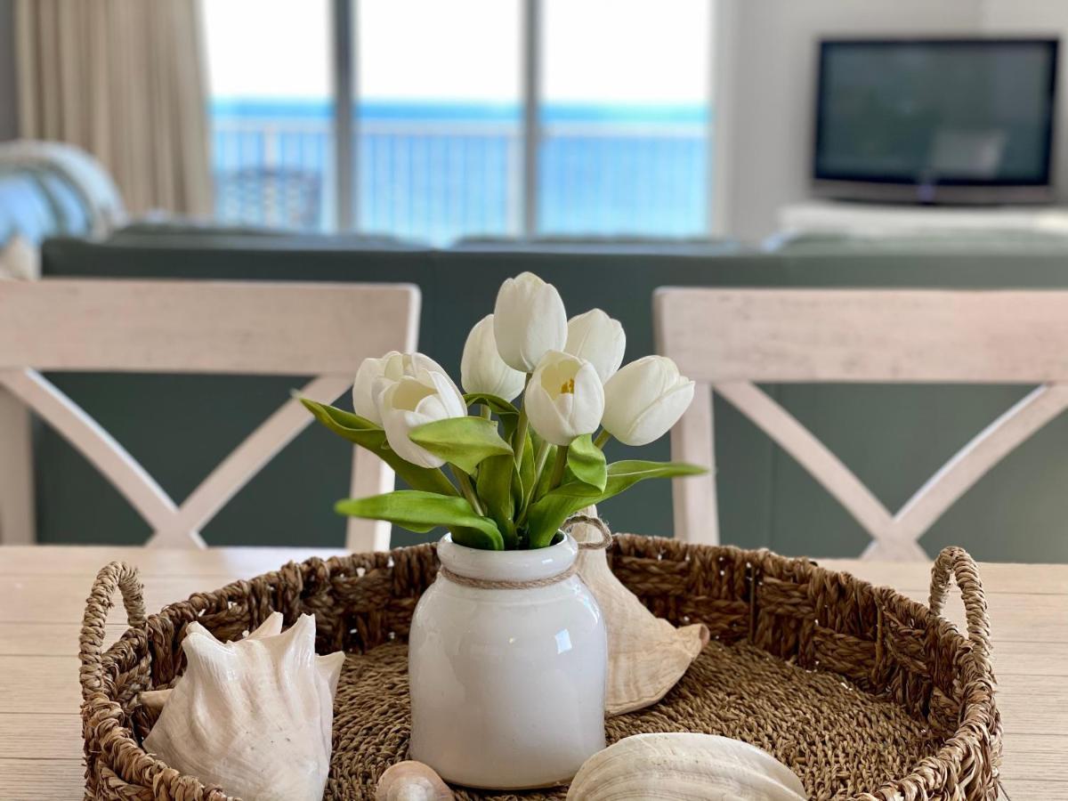 Happy Ours 2200 Sq Ft Corner Beachfront Sleeps 12 Panama City Beach Kültér fotó